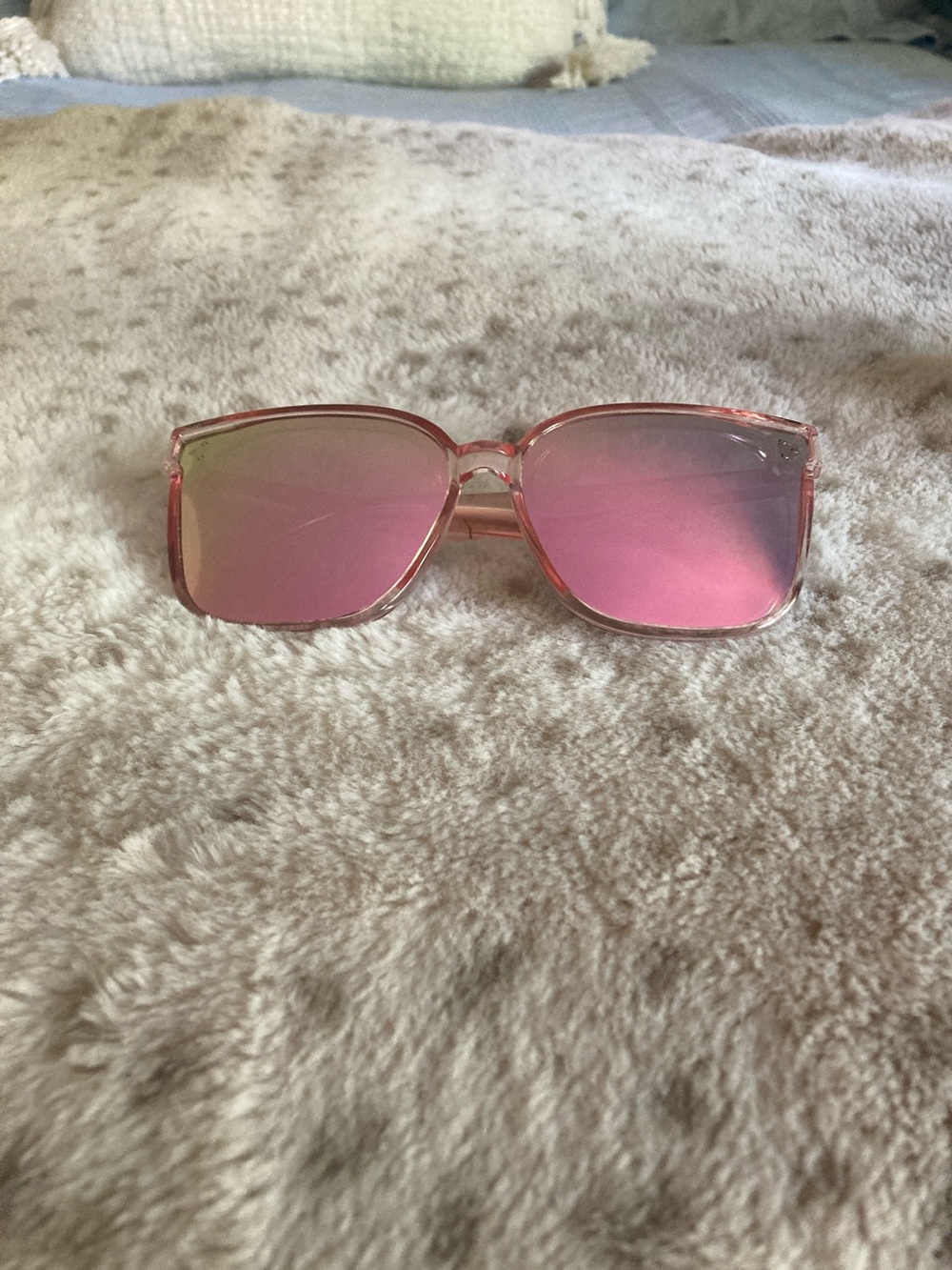Pink Square Frame Sunglasses - Fashion Women's Accessories